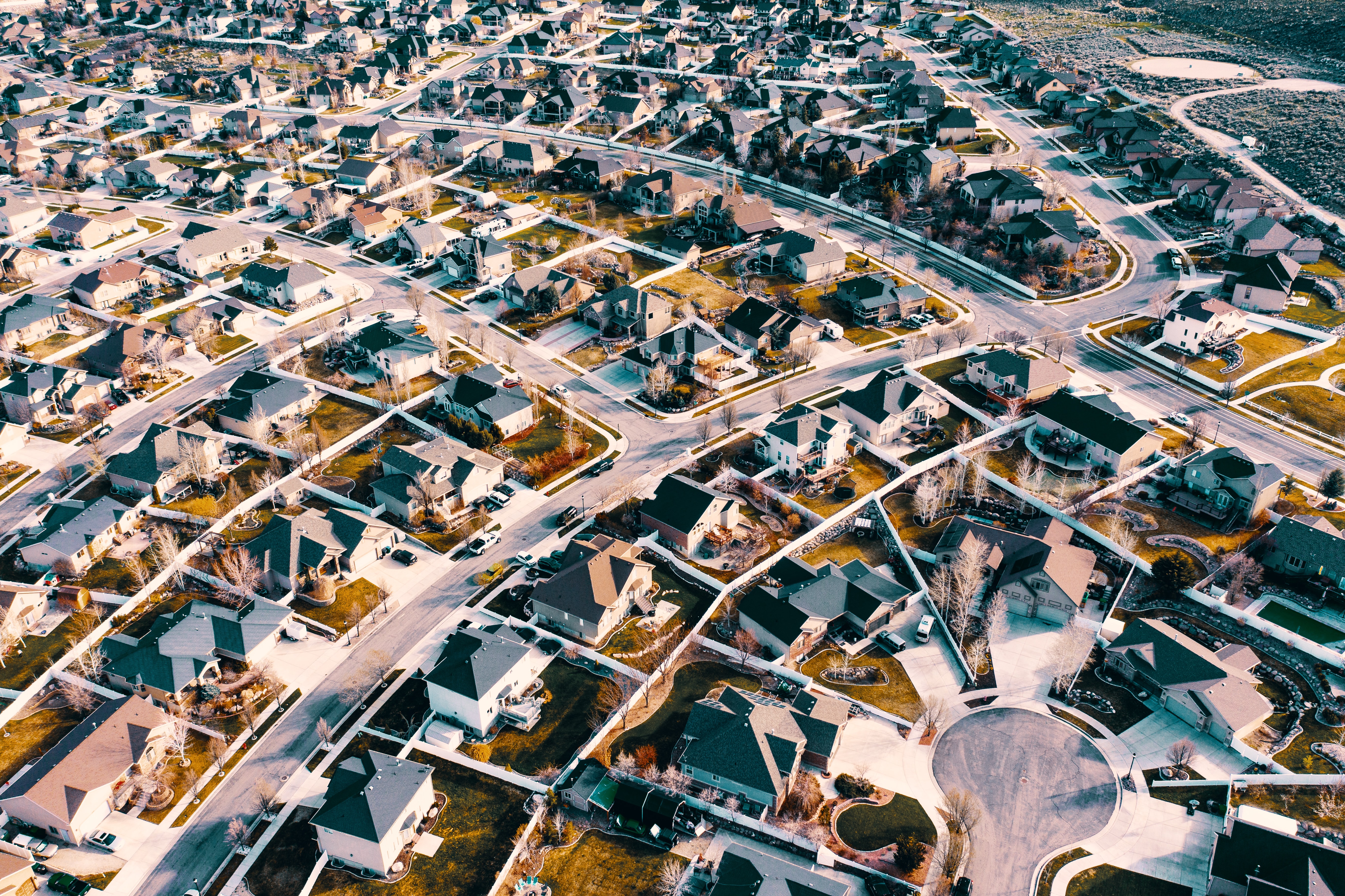 Suburban area