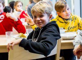 Happy children in Vantaa Local services in action