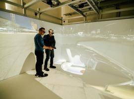 The virtual cave in Valmiera The virtual cave in Valmiera