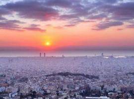 Sunset on Barcelona