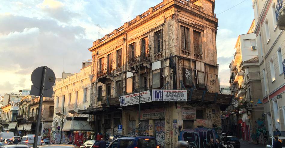 ©Levente Polyak, Athens Vacant building Athens